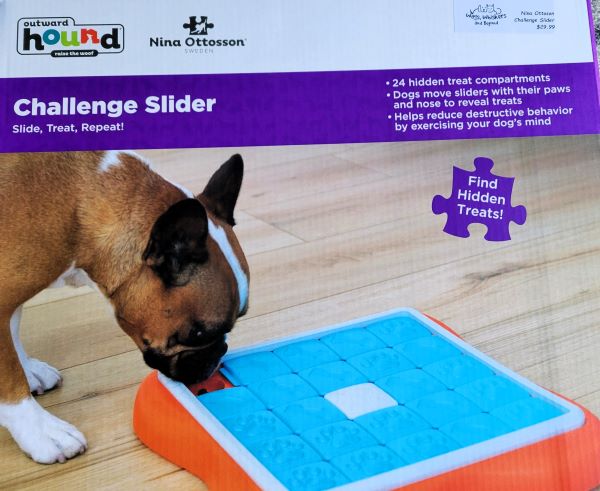 Nina Ottosson by Outward Hound Dog Twister Interactive Treat Puzzle Dog Toy  + 1